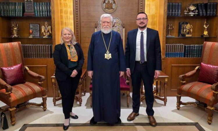 Արամ Ա Վեհափառ Հայրապետին է այցելել ԵՄ-ի կրոն և պետություն հարաբերությունների պատասխանատուն