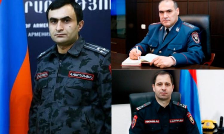 Պաշտոնանկություններ ՆԳՆ ոստիկանության ղեկավար կազմում