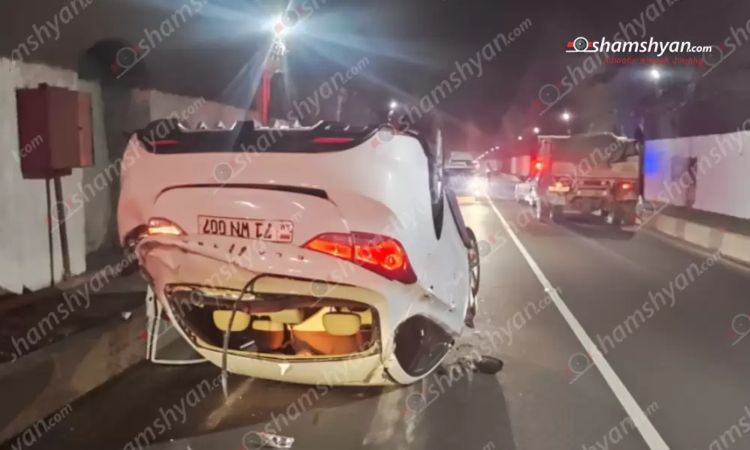 Վթար՝ Դիլիջանի թունելում, բախվել են «ԶԻԼ» բեռնատար և «Hyundai», վիրավnր կա