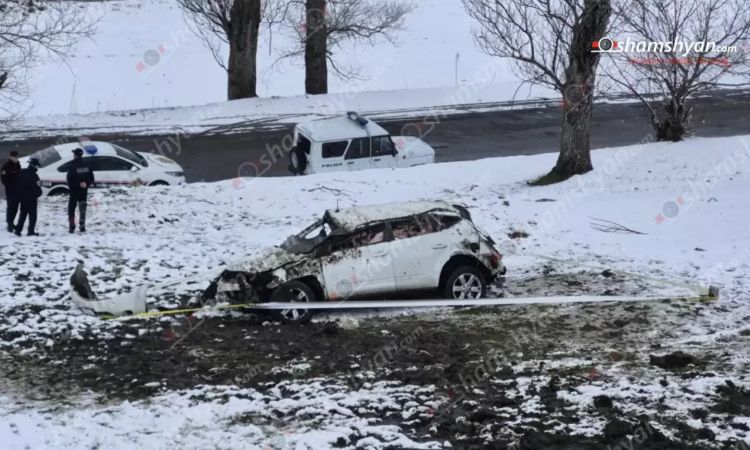 Դիլիջան-Վանաձոր ավտոճանապարհին «Nissan»-ը հայտնվել է ձորում, ՊՆ 4 ծառայողներ տեղափոխվել են հիվանդանոց