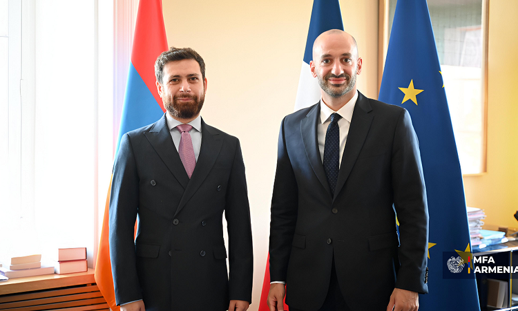 Վահան Կոստանյանը Ֆրանսիայի՝ Եվրոպայի հարցերով լիազոր նախարարի հետ քննարկել է Հայաստանի համար եվրոպական շուկայի հասանելիության ընդլայնման հարցերը